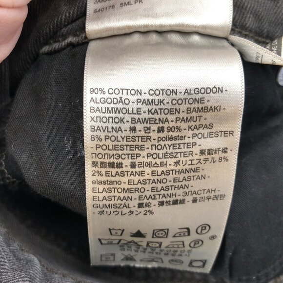 Levis Womens 711 Jeans Size 25 Skinny Leg Ankle Chic Gray Denim Casual Classic - Picture 9 of 14